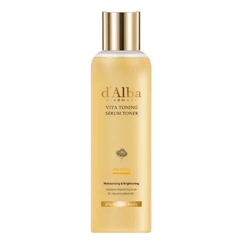 d'ALBA Vita Toning Serum Toner - Peaches&Creme Shop Korean Skincare Malta