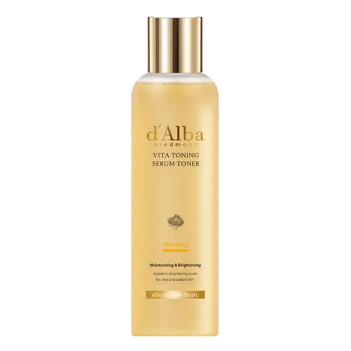 d'ALBA Vita Toning Serum Toner - Peaches&Creme Shop Korean Skincare Malta