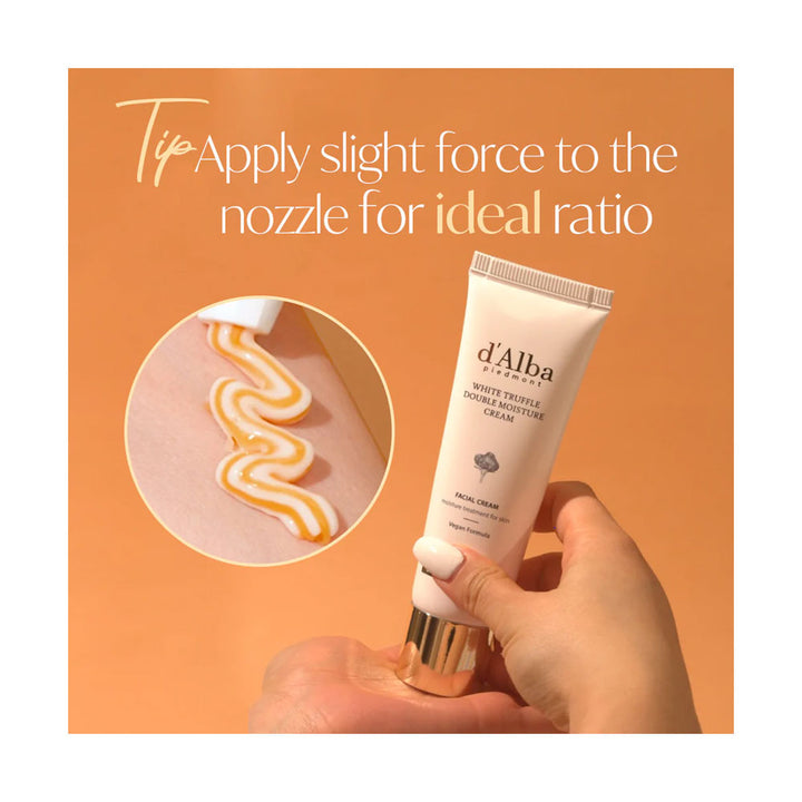 d'ALBA White Truffle Double Moisture Cream - Peaches&Creme Shop Korean Skincare Malta