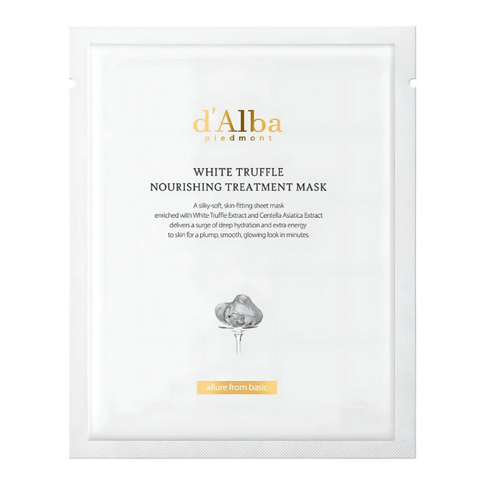 d'ALBA White Truffle Nourishing Treatment Mask - Peaches&Creme Shop Korean Skincare Malta