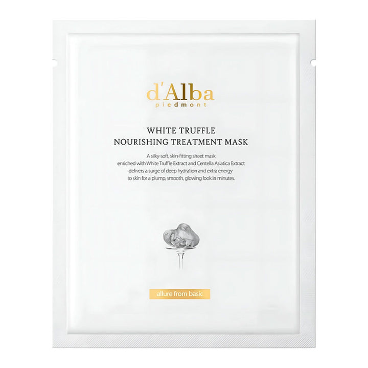 d'ALBA White Truffle Nourishing Treatment Mask - Peaches&Creme Shop Korean Skincare Malta