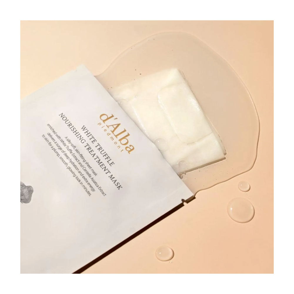 d'ALBA White Truffle Nourishing Treatment Mask - Peaches&Creme Shop Korean Skincare Malta