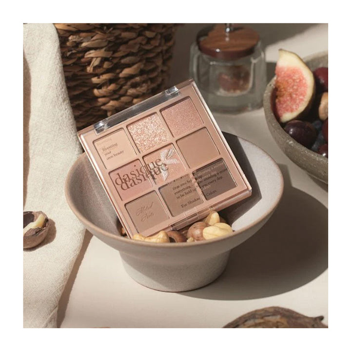 Makeup palette with &
