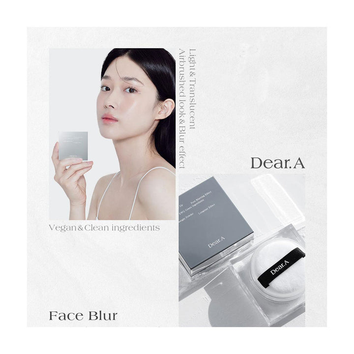 DR.ALTHEA DEAR.A Face Blur Finishing Powder - Peaches&Creme Shop Korean Skincare Malta