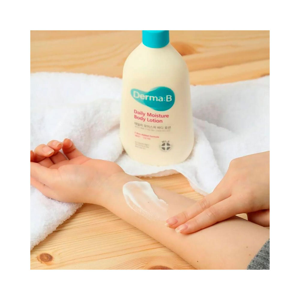 DERMA B Daily Moisture Body Lotion - Peaches&Creme Shop Korean Skincare Malta
