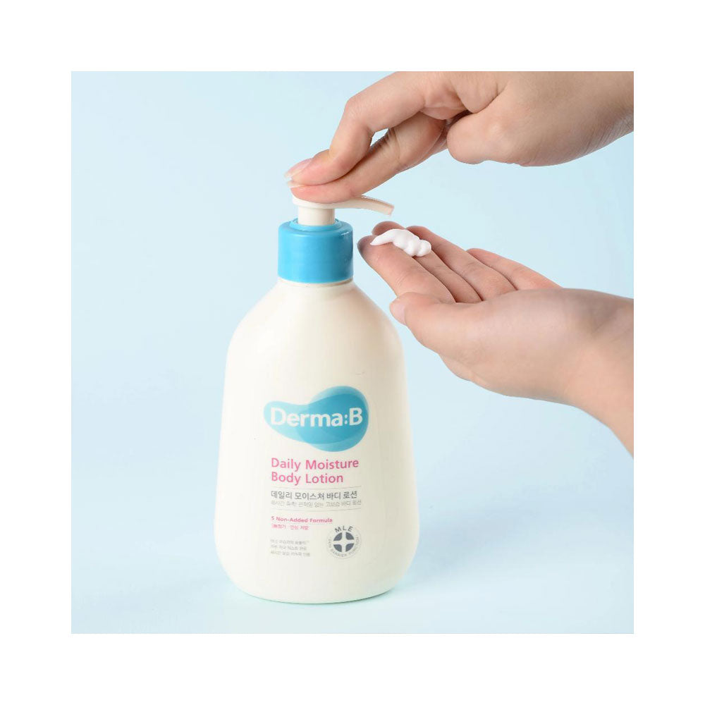 DERMA B Daily Moisture Body Lotion - Peaches&Creme Shop Korean Skincare Malta