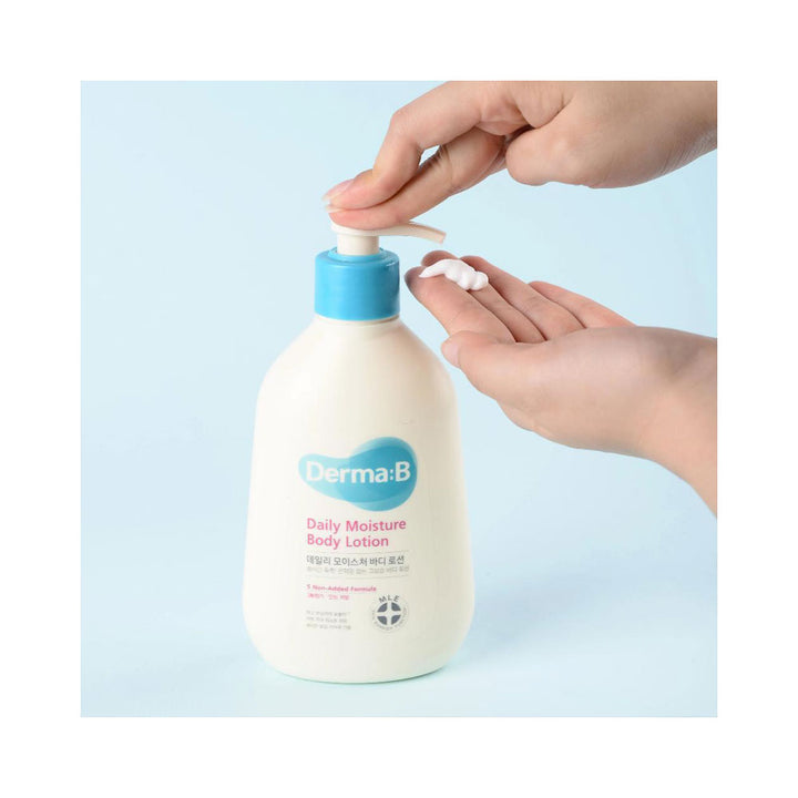 DERMA B Daily Moisture Body Lotion - Peaches&Creme Shop Korean Skincare Malta
