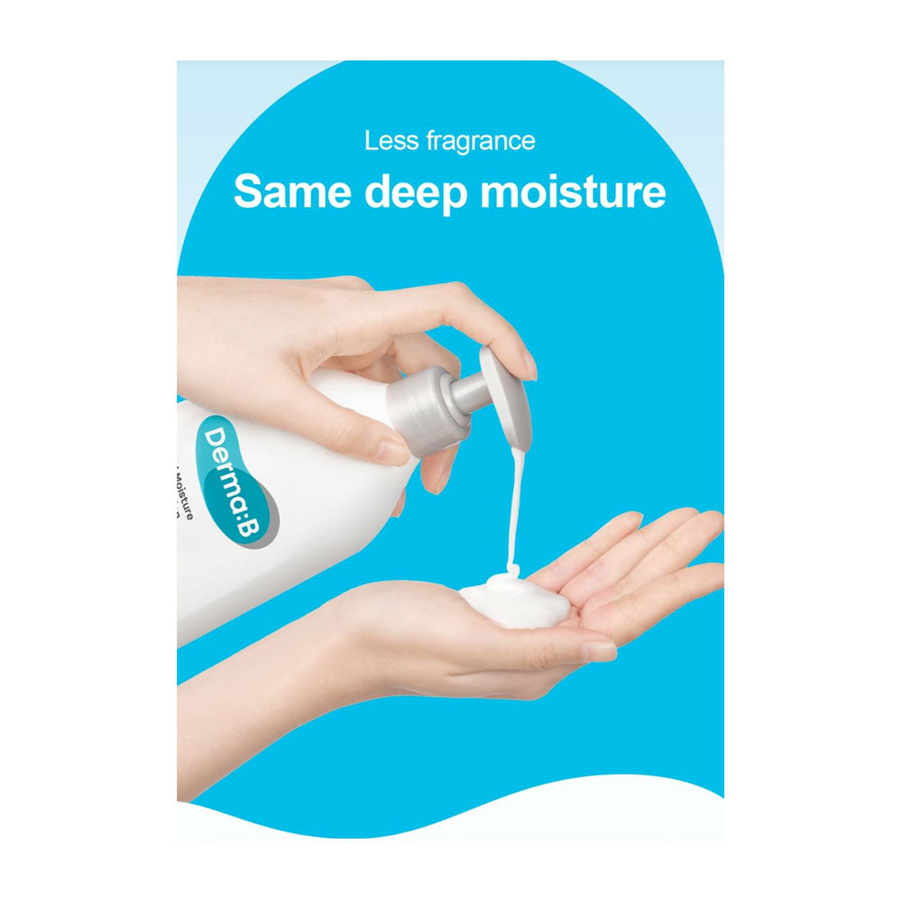 DERMA B Mild Moisture Body Lotion - Peaches&Creme Shop Korean Skincare Malta