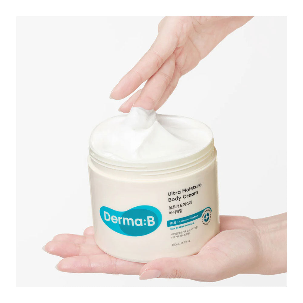 DERMA B Ultra Moisture Body Cream - Peaches&Creme Shop Korean Skincare Malta