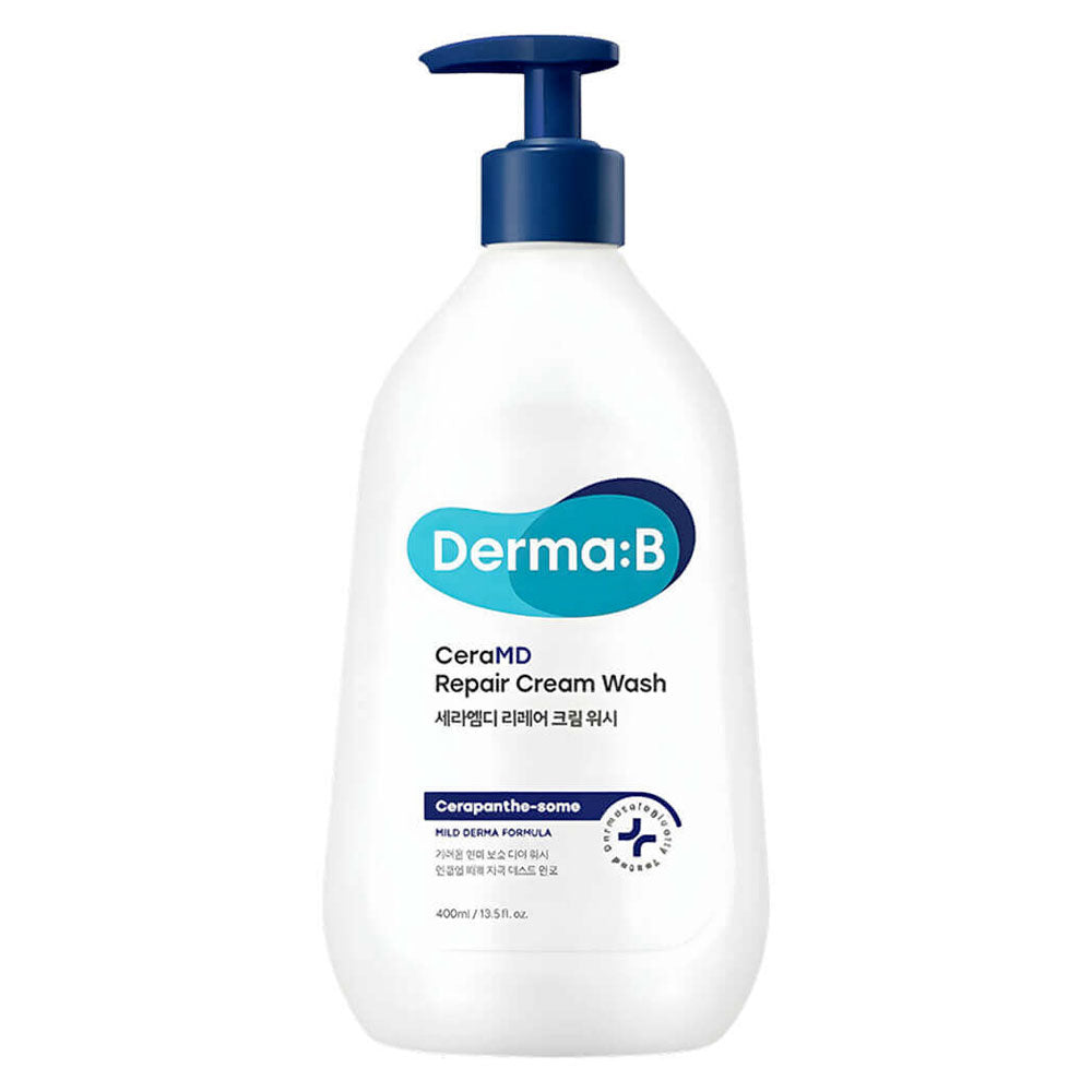 DERMA B CeraMD Repair Cream Wash - Peaches&Creme Shop Korean Skincare Malta