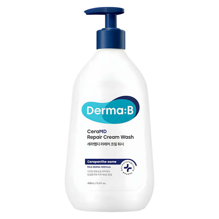 DERMA B CeraMD Repair Cream Wash - Peaches&Creme Shop Korean Skincare Malta