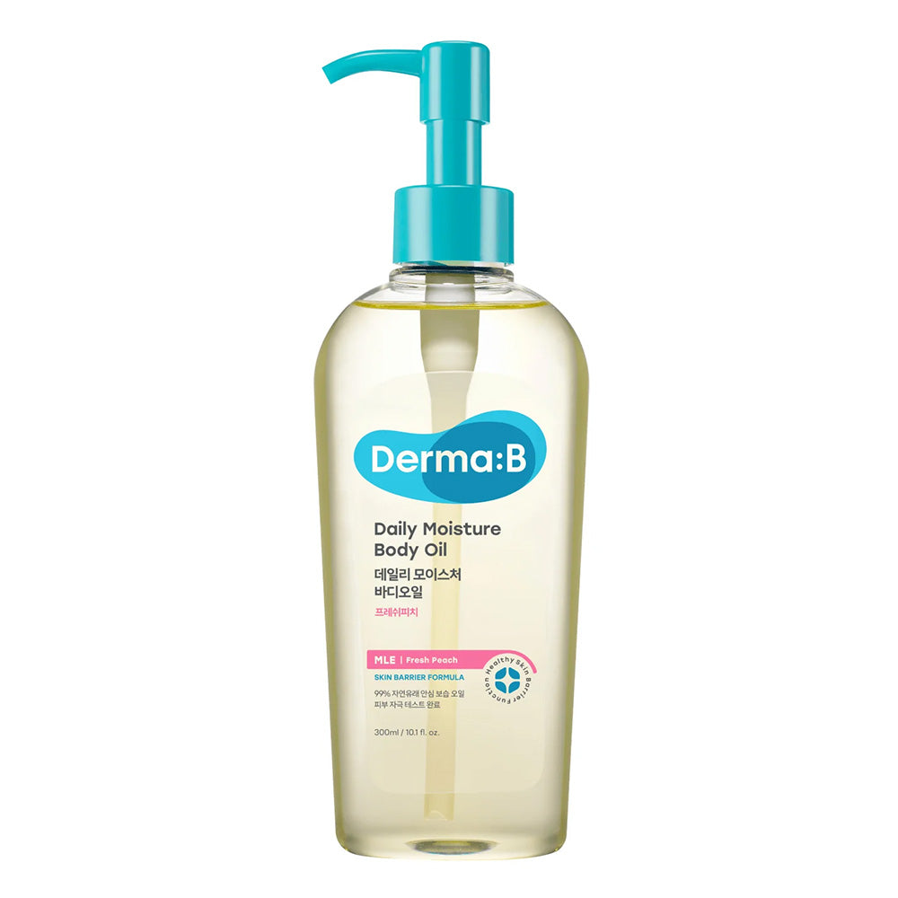 DERMA B Daily Moisture Body Oil Fresh Peach - Peaches&Creme Shop Korean Skincare Malta