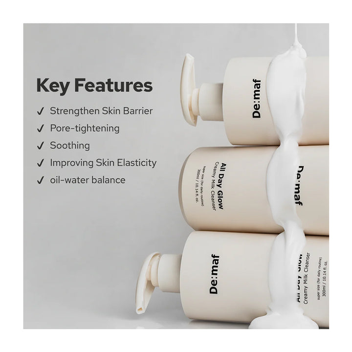All Day Glow Creamy Milk Cleanser 300ml