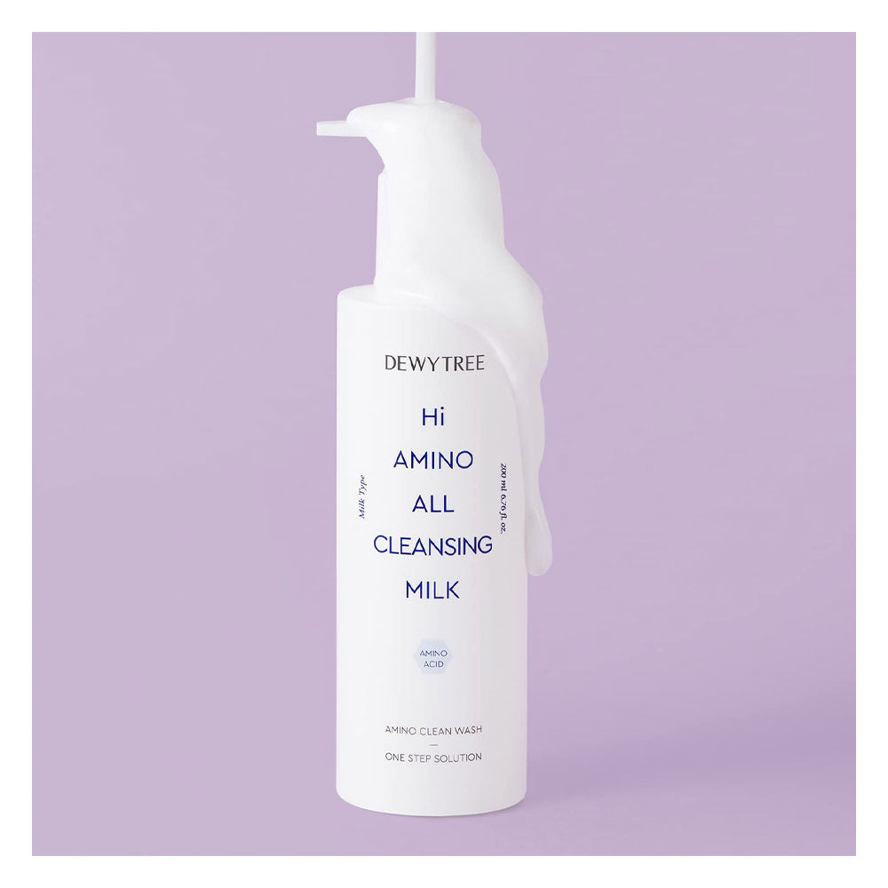 DEWYTREE Hi Amino All Cleansing Milk - Peaches&Creme Shop Korean Skincare Malta