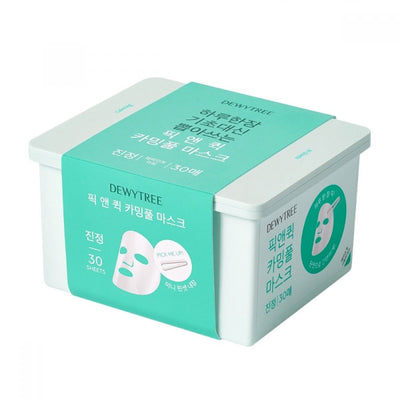 DEWYTREE Pick and Quick Calming Full Mask Sheet - Peaches&Creme Shop Korean Skincare Malta