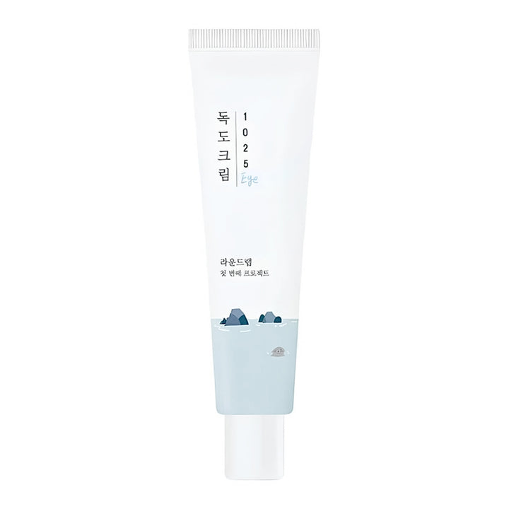ROUND LAB 1025 Dokdo Eye Cream - Peaches&amp;Creme Korean Skincare Shop Malta