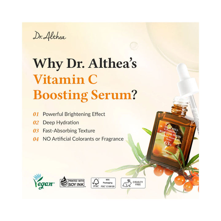 DR. ALTHEA Vitamin C Boosting Serum - Peaches&Creme Shop Korean Skincare Malta