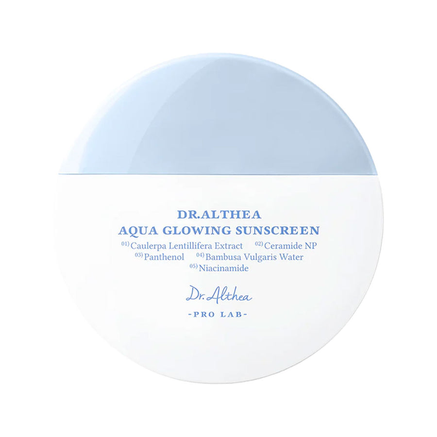 DR. ALTHEA Aqua Glowing Sunscreen - Peaches&Creme Shop Korean Skincare Malta