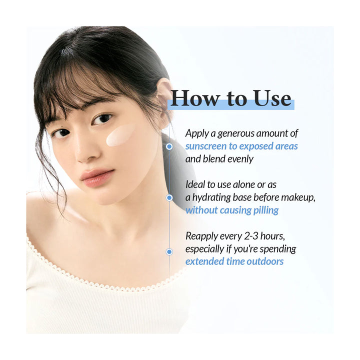 DR. ALTHEA Aqua Glowing Sunscreen - Peaches&Creme Shop Korean Skincare Malta