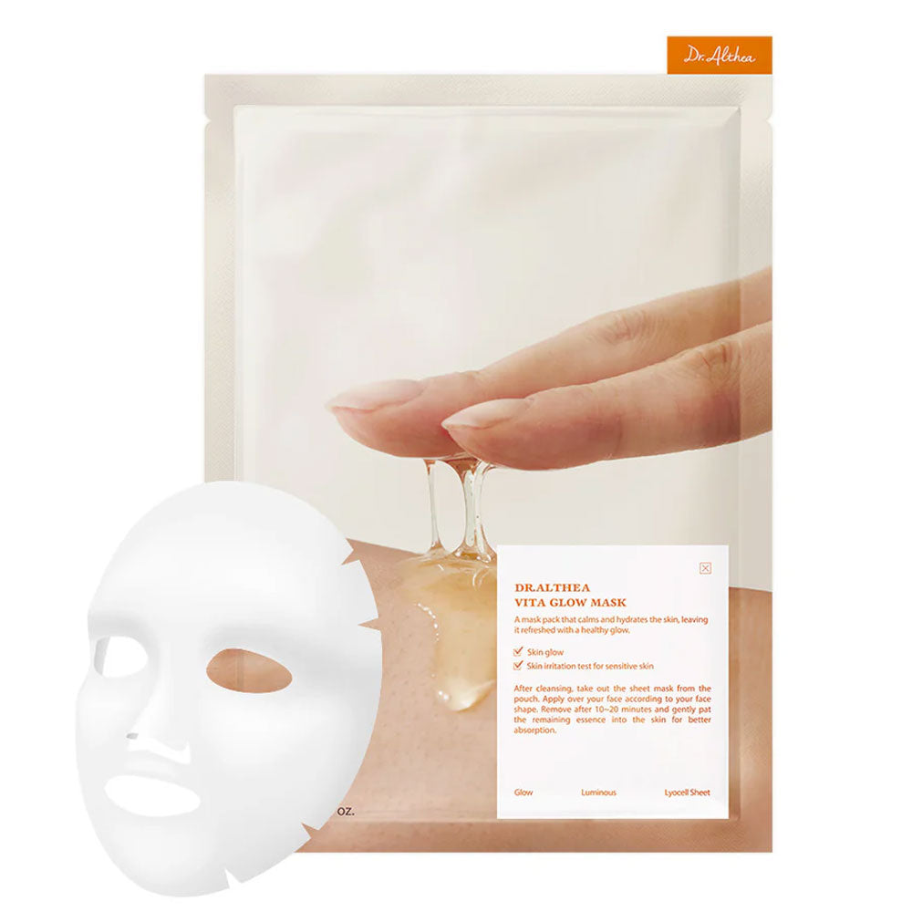 DR. ALTHEA Vita Glow Mask - Peaches&Creme Shop Korean Skincare Malta