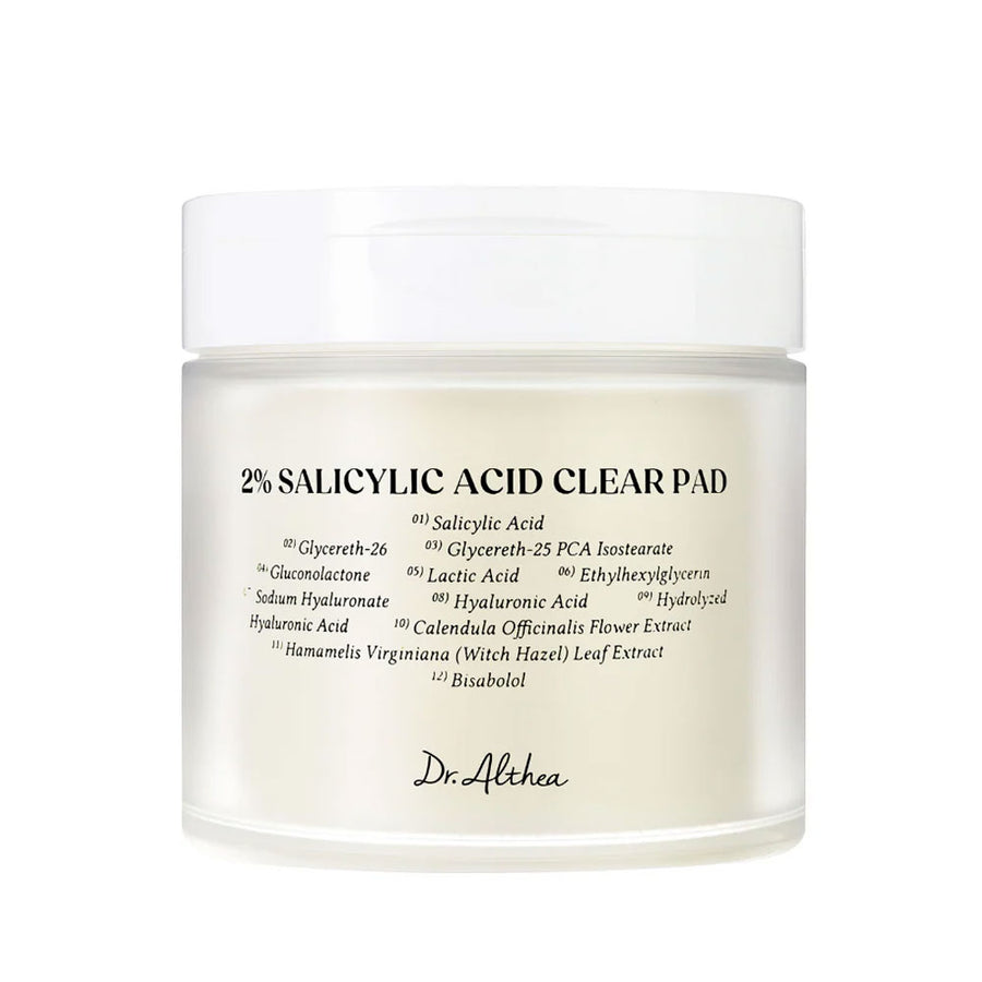 DR.ALTHEA 2% Salicylic Acid Clear Pad - Peaches&Creme Shop Korean Skincare