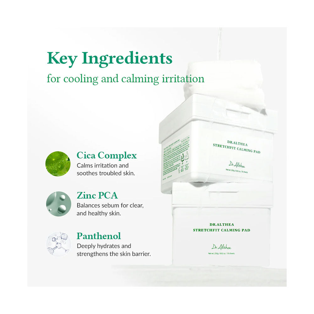 DR.ALTHEA StretchFit Calming Pad - Peaches&Creme Shop Korean Skincare Malta