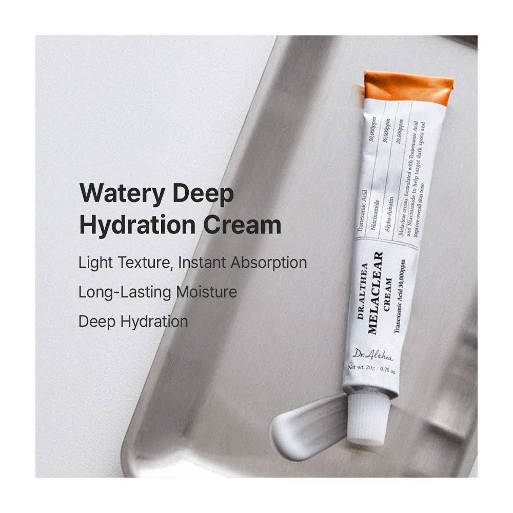 DR. ALTHEA Melaclear Cream - Peaches&Creme Shop Korean Skincare Malta