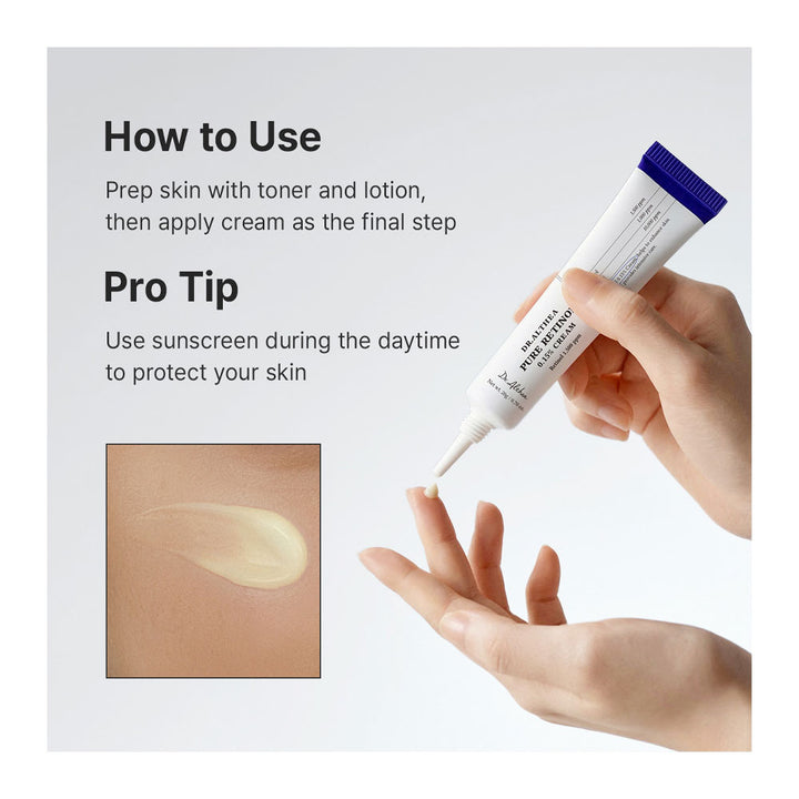 DR. ALTHEA Pure Retinol 0.15% Cream - Peaches&Creme Shop Korean Skincare Malta