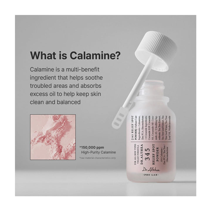 A bottle of Dr. Alhama Deaithea Calamine 3.