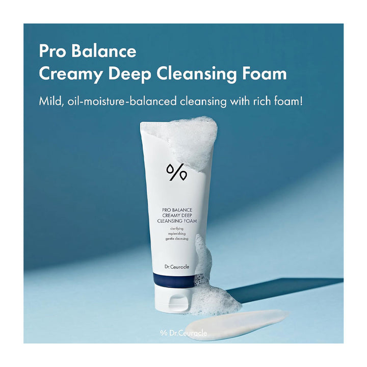 DR.CEURACLE Pro Balance Creamy Deep Cleansing Foam - Peaches&Creme Shop Korean Skincare Malta