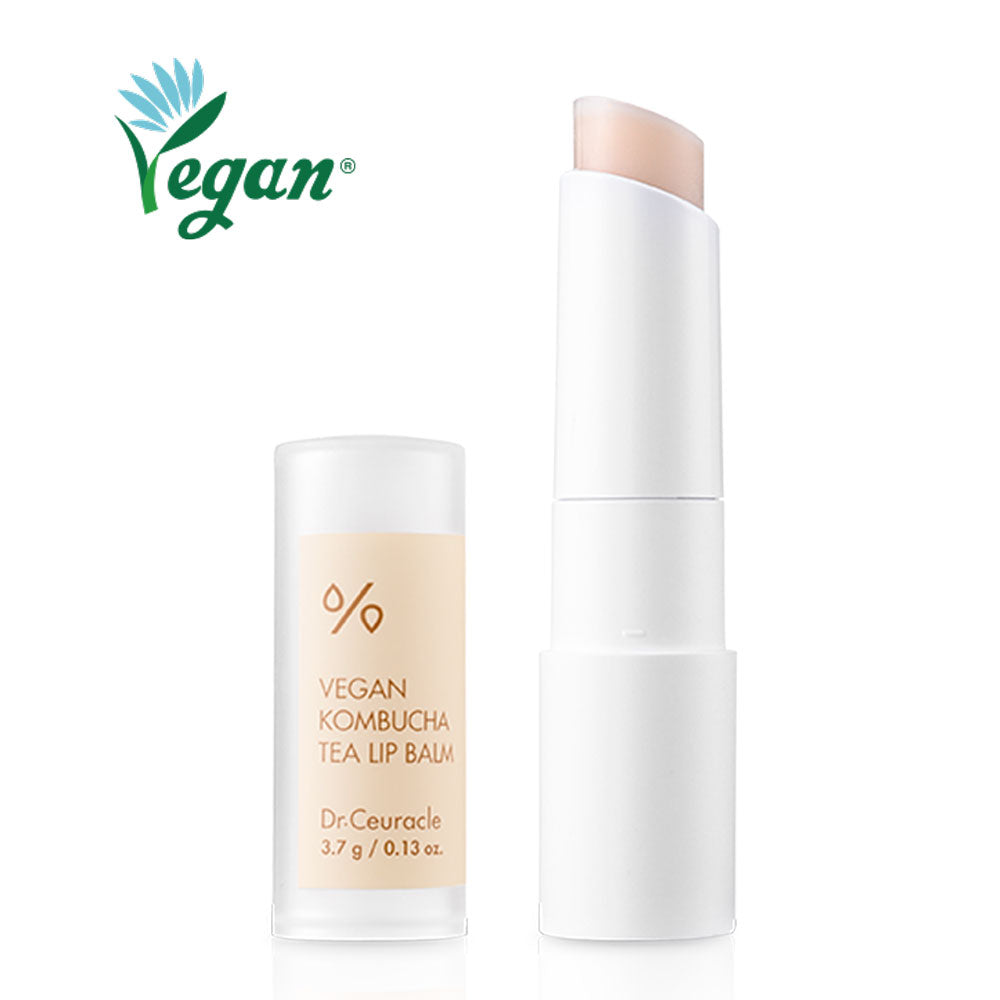 Dr. Ceuracle Vegan Kombucha Tea Lip Balm - Peaches&Creme Shop Korean Skincare Malta