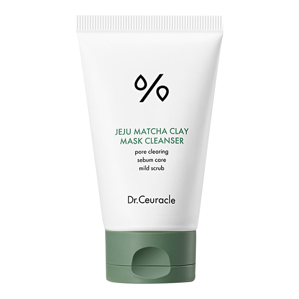 DR. CEURACLE Jeju Matcha Clay Mask Cleanser - Peaches&amp;Creme Shop Korean Skincare Malta