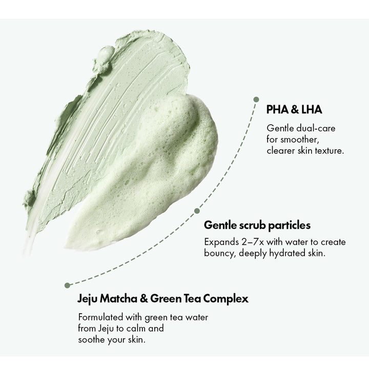 DR. CEURACLE Jeju Matcha Clay Mask Cleanser - Peaches&amp;Creme Shop Korean Skincare Malta