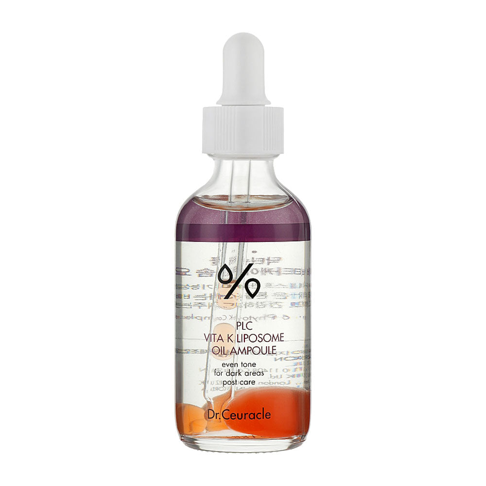 DR. CEURACLE PLC Vita K Liposome Oil Ampoule - Peaches&Creme Shop Korean Skincare Malta