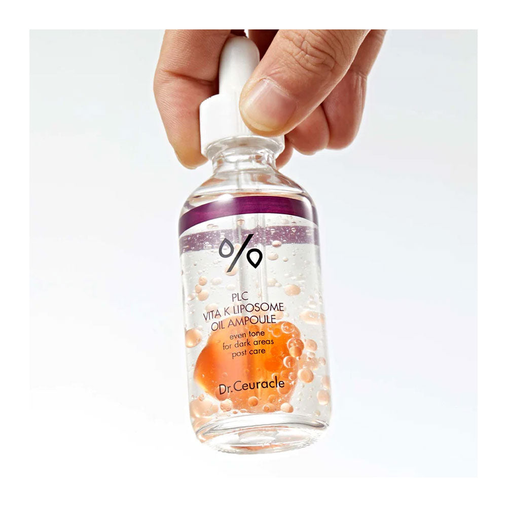 DR. CEURACLE PLC Vita K Liposome Oil Ampoule - Peaches&Creme Shop Korean Skincare Malta
