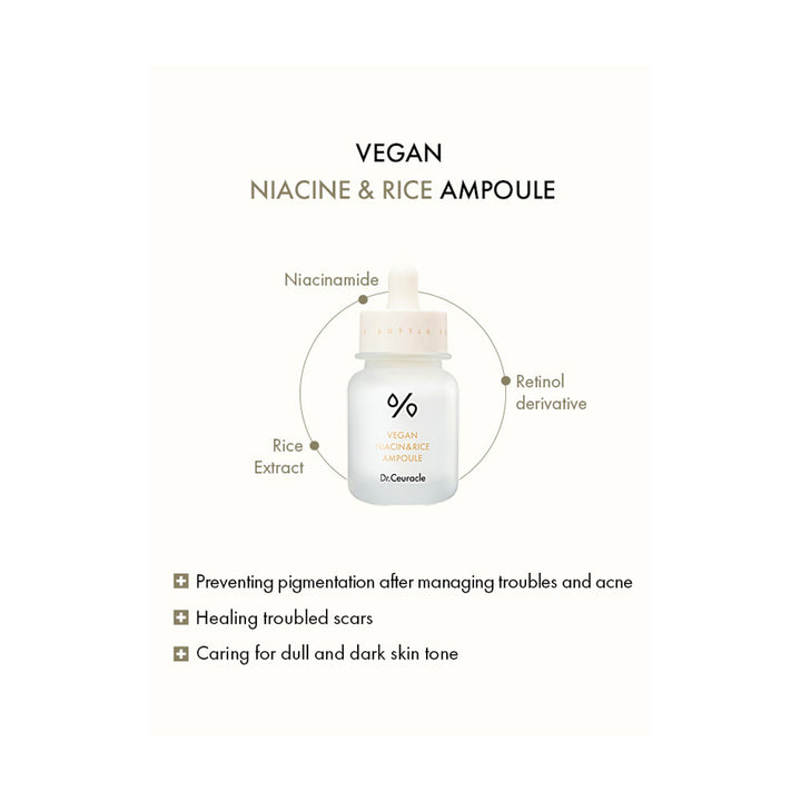 Vegan Niacin & Rice Ampoule