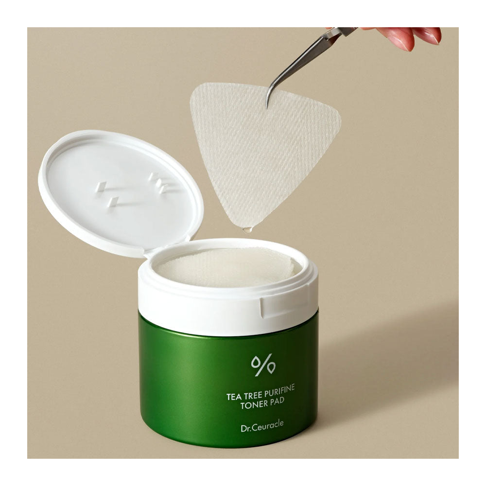 DR.CEURACLE Tea Tree Purifine Toner Pad - Peaches&Creme Shop Korean Skincare Malta