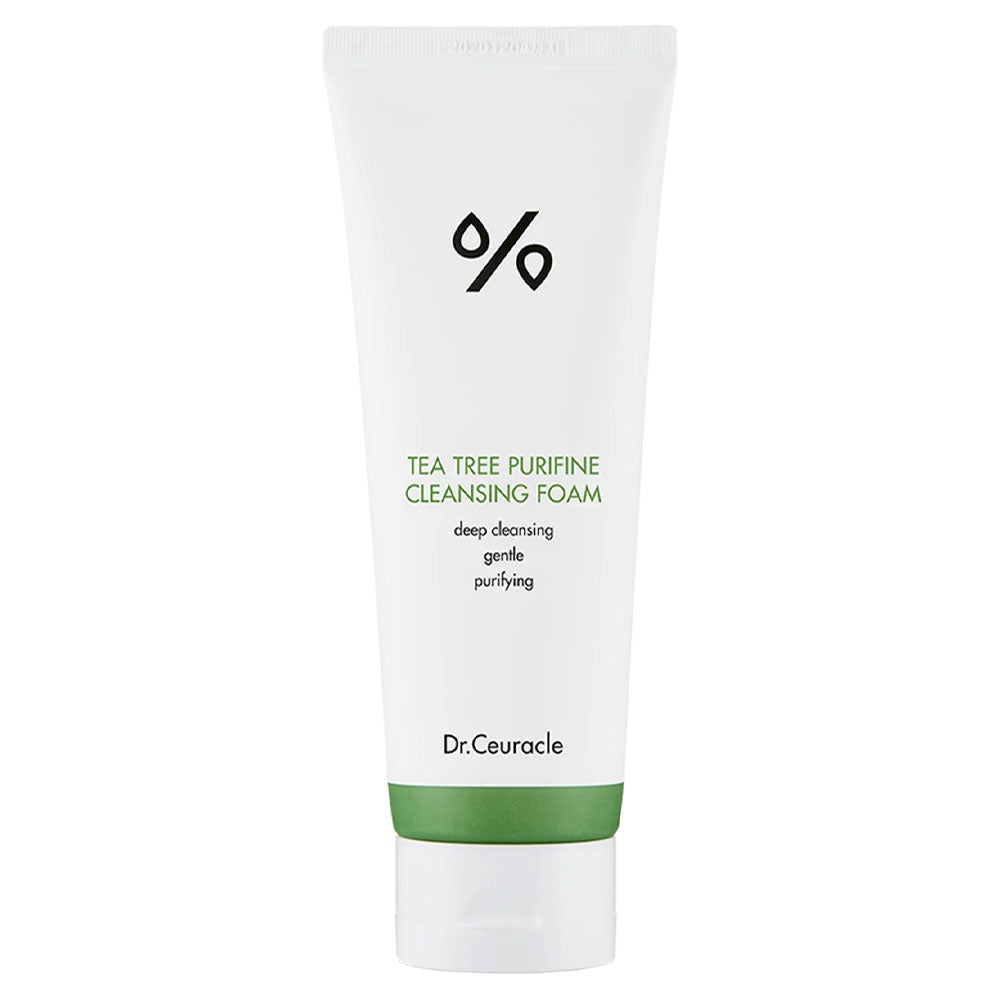 DR.CEURACLE Tea Tree Purifine Cleansing Foam - Peaches&Creme Shop Korean Skincare Malta