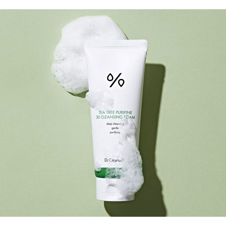 DR.CEURACLE Tea Tree Purifine Cleansing Foam - Peaches&Creme Shop Korean Skincare Malta
