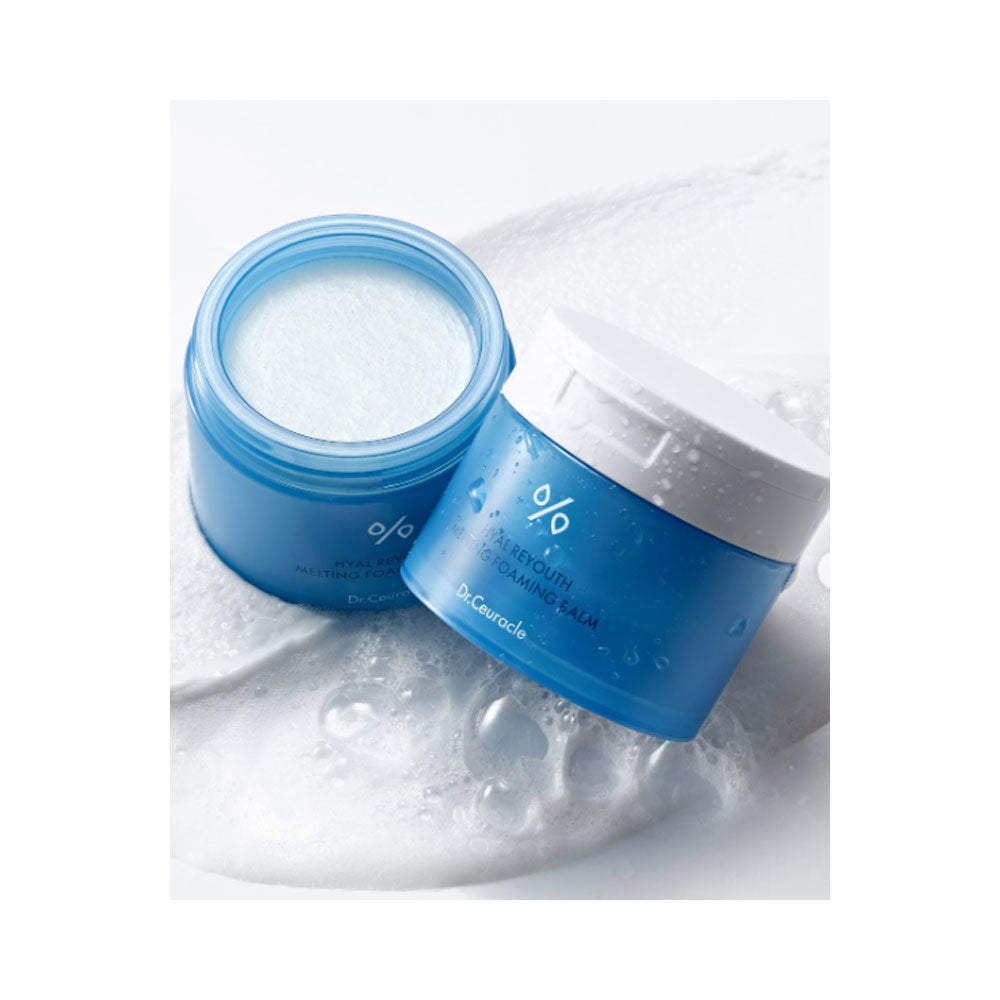 DR. CEURACLE Hyal Reyouth Melting Foaming Balm - Peaches&Creme Shop Korean Skincare Malta