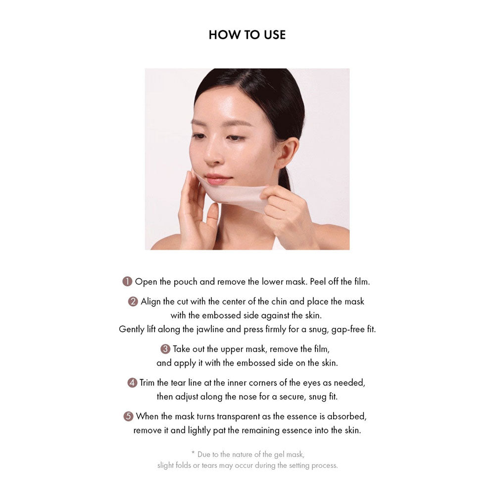 Dr. Ceuracle Vegan Kombucha Tea Essence In Gel Mask - Peaches&Creme Shop Korean Skincare Malta