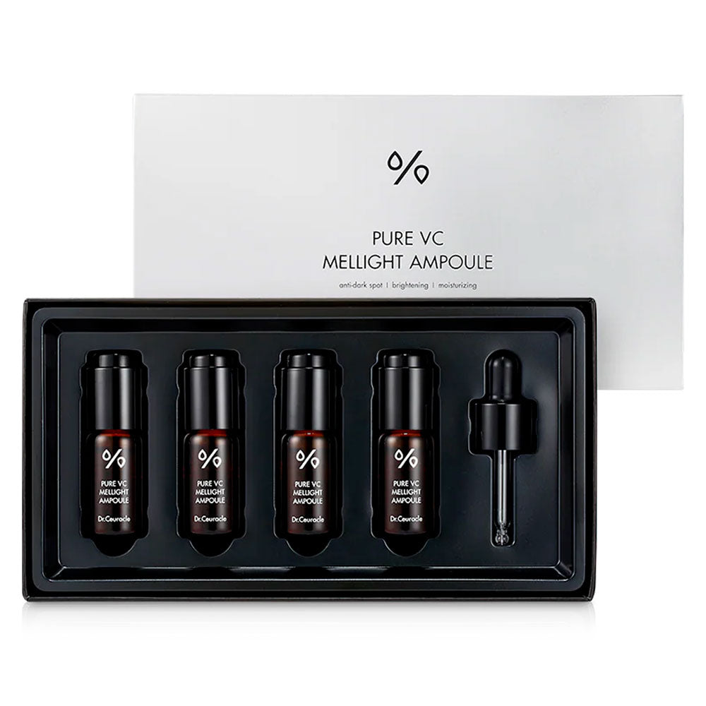 DR.CEURACLE Pure VC Mellight Ampoule Set - Peaches&Creme Shop Korean Skincare Malta