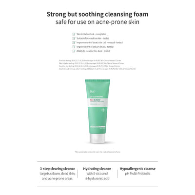 DR. G pH Cleansing Red Blemish Clear Soothing Foam - Peaches&Creme Shop Korean Skincare Malta