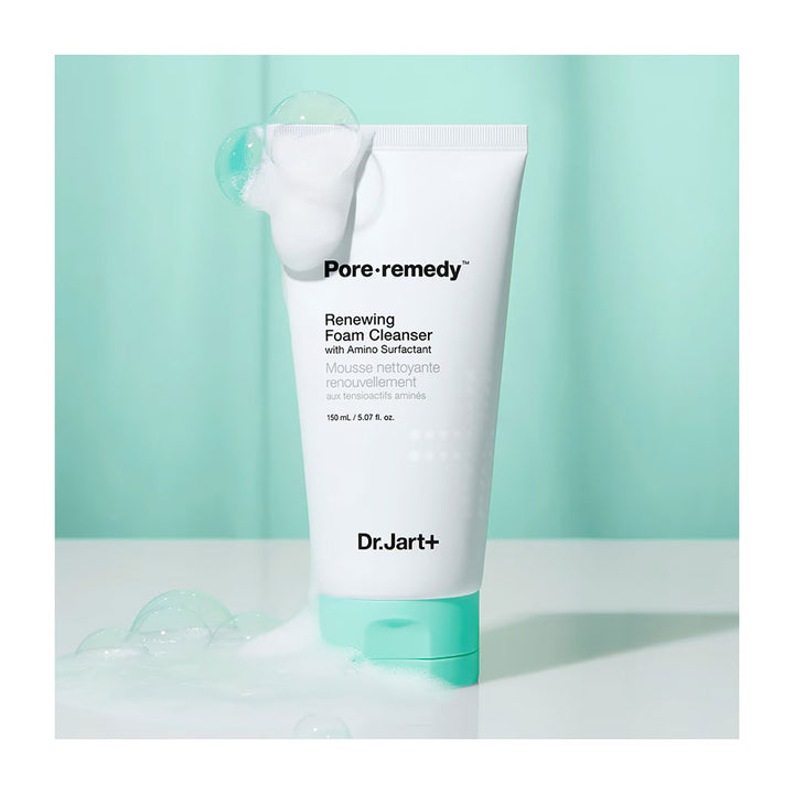 DR JART Pore·Remedy™ Renewing Foam Cleanser - Peaches&Creme Shop Korean Skincare Malta