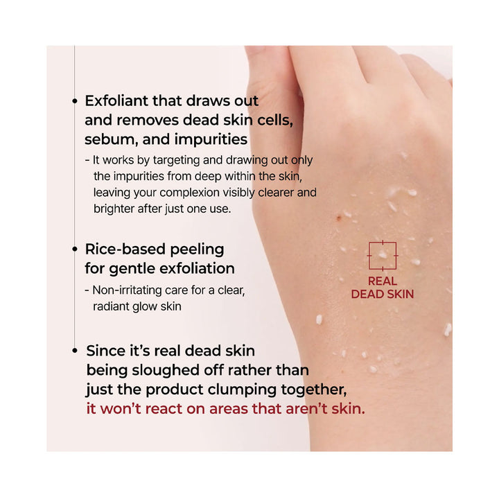 DR.MELAXIN Peel Shot Exfoliating Black Rice Ampoule - Peaches&Creme Shop Korean Skincare Malta