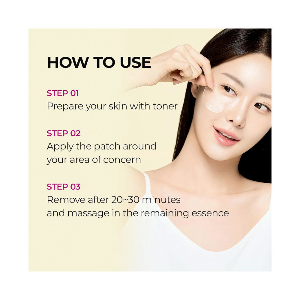 DR.MELAXIN Cemenrete Calcium Volume Eye Patch - Peaches&Creme Shop Korean Skincare Malta