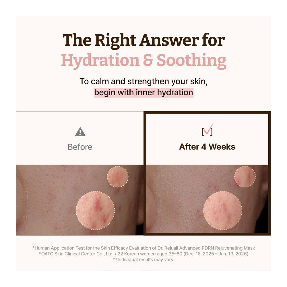 DR. REJU-ALL Advanced PDRN Rejuvenating Mask - Peaches&Creme Shop Korean Skincare Malta