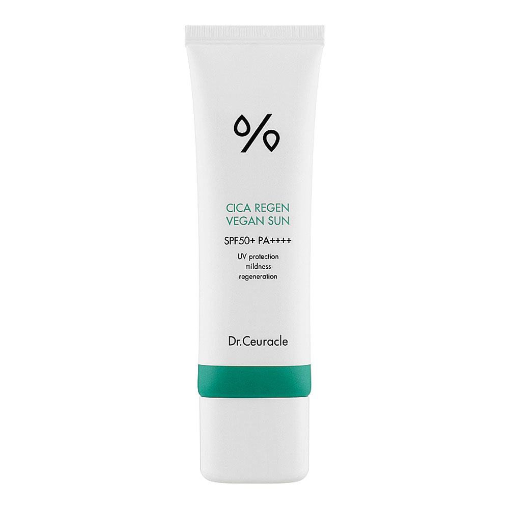 DR. CEURACLE Cica Regen Vegan Sun - Peaches&Creme Shop Korean Skincare Malta