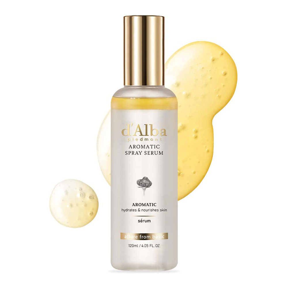 d'ALBA White Truffle First Aromatic Spray Serum - Peaches&Creme Shop Korean Skincare Malta