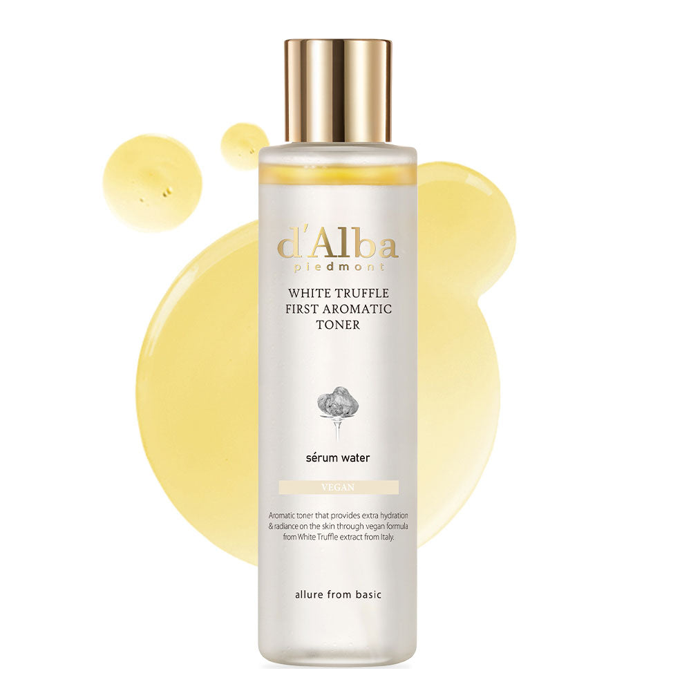 d'ALBA White Truffle First Aromatic Toner - Peaches&Creme Shop Korean Skincare Malta